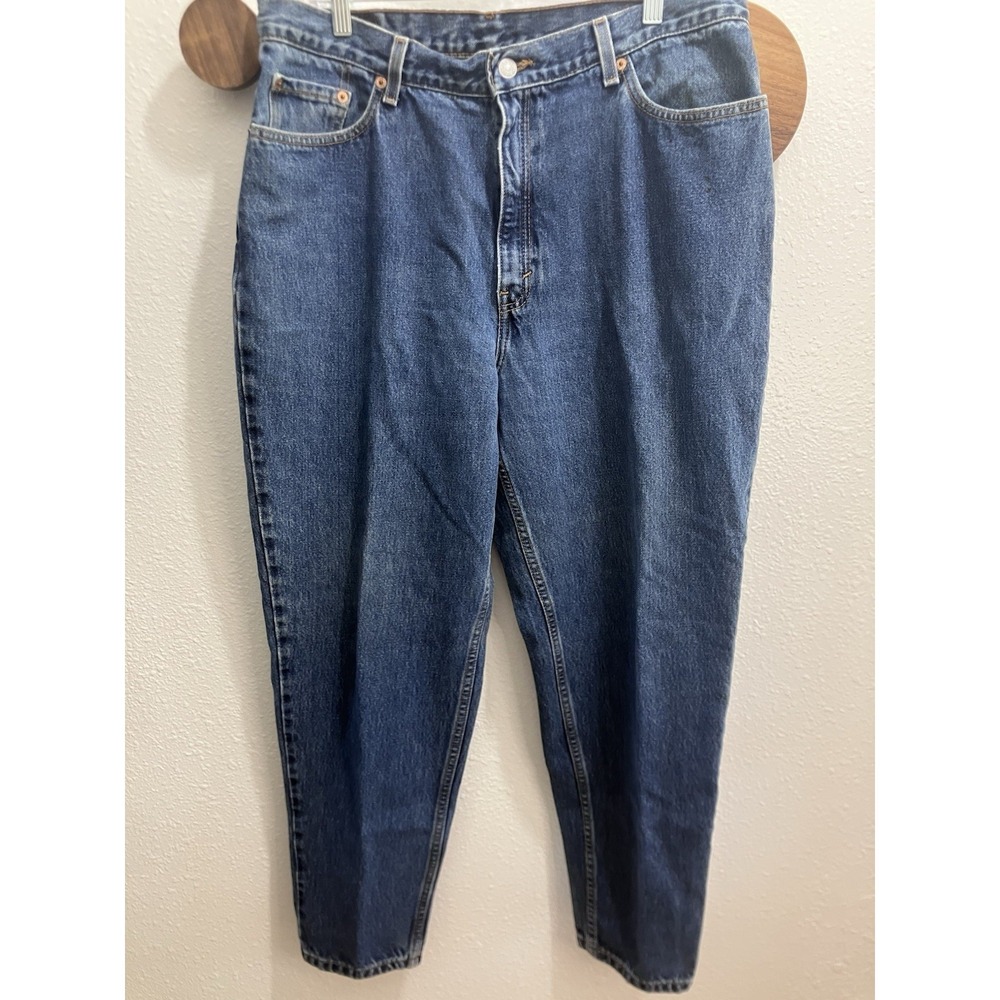 Vintage 1999 Levis 550 Jeans 18 Women's Short Tapered Leg Relaxed Classic Denim